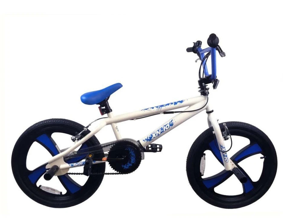 XN BMX Bike Boys Unisex Freestyle 20" MAG Wheel Gyro Stunt Bike White XN-10-20 - Image 1 of 4