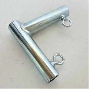 Toldo deslizante en forma de L de 2 vías para patio cochera cabina de jardín FWOL 1 5/8" tubo - Imagen 1 de 2