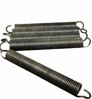 62.9lb Rate Lot of 5 Heavy Duty .105 Wire Extension Springs Free Length 3.13"