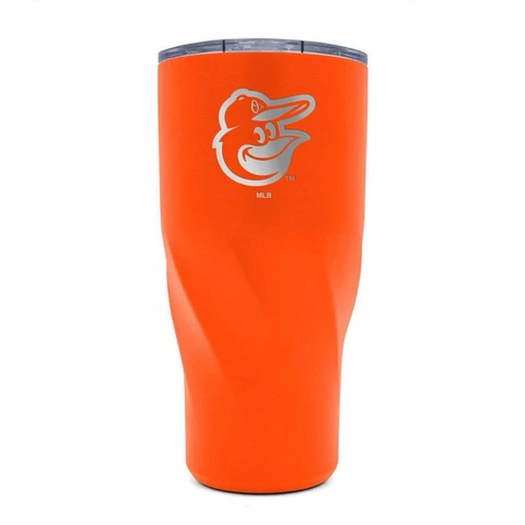 Baltimore Orioles 30oz Morgan Stainless Steel Tumbler [NEW] MLB Cup Travel Mug Cover
