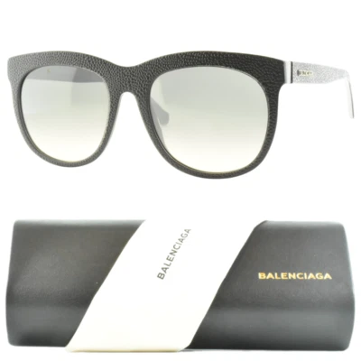NEW!! Balenciaga BA 24/S 20B Oval Full Rim Grey Women Sunglasess - Image 1 of 4