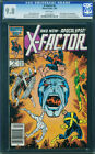 X-Factor #6 Newsstand Variant | Marvel 1986 | CGC 9.8 1st Apocalypse! N12 110 cm