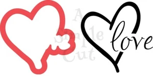 Cortador de galletas Heart with Love - Imagen 1 de 1