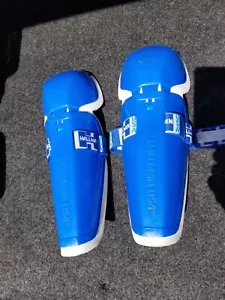 VINTAGE KNEE PADS ,HALLMAN USA knee Pads Shin Guards Set Motocross AHRMA ONEAL - Picture 1 of 10