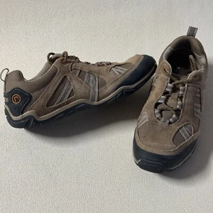 Rockport Men's Brown Tan Leather Hiking Shoes Size 7 Trekking - Picture 1 of 9