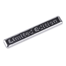 3D Metal Black Limited Edition Logo Car Sticker Emblem Lid Fender Trunk Badge bu