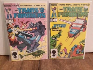 Lote de cómics de Marvel The Transformers #6, 11 - (1985) - Imagen 1 de 1
