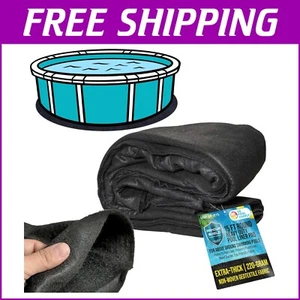 Eco-Friendly 15-Foot Round Pool Liner Pad - Prevents Punctures and Extends Life - Picture 1 of 9