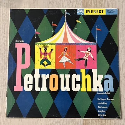 Everest SDBR 3033 Stravinsky Petrouchka Goossens 1959 Everest Record Vinyl - Image 1 of 4