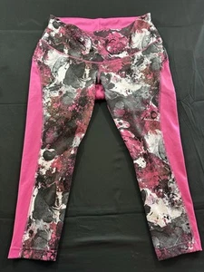 Adidas Damen Activewear Capri Hose Cropped Leggings Seitentasche Größe 2XL - Bild 1 von 14