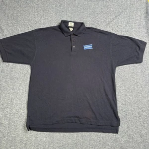 Blockbuster Video Shirt Adult Large Blue Polo Employee Uniform 90s Y2K Flawed - Bild 1 von 5