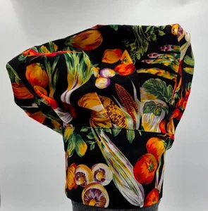 Sombrero de cocina ajustable para chef de catering con patrón de diseño colorido, 2 unidades - Imagen 1 de 6