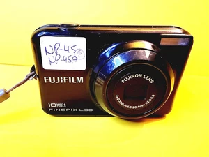 FUJIFILM FINEPIX L30 10MP DIGITAL CAMERA BLACK 3X OPTICAL ZOOM POINT AND SHOOT - Picture 1 of 7