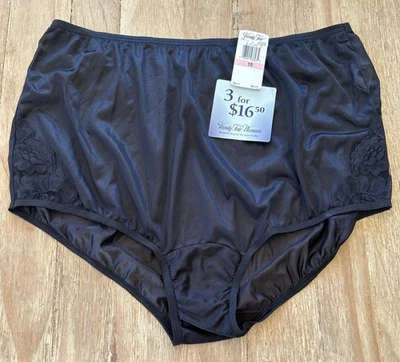 Braguita completa de nailon vintage Vanity Fair 13-801 Plus 10/50 algodón reforzado encaje Foto 1 de 4