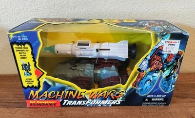Transformers Machine Wars Mega Soundwave Tank Decepticon KB KayBee SEALED MISB - Image 1 of 4