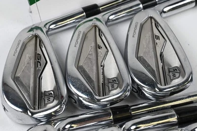 Wilson D9 Forged Irons / 4-PW / X Flex KBS Tour Pro+ Lite 105 Shafts - Image 1 of 4