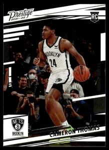 2021-22 Panini Chronicles Cameron Thomas Rookie Brooklyn Nets #58 - Picture 1 of 2