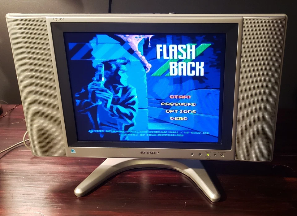 Sharp Aquos 15-inch LCD TV LC-15B6U Tested/Working Retro Gaming (No Remote) - Image 1 of 4