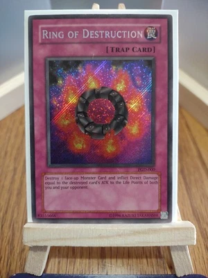 Yu-Gi-Oh Card Ring of Destruction PGD-000 Pharaonic Guardian Unlimited Edition.  - Image 1 of 4