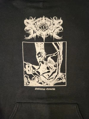 Sudadera con Capucha Xasthur Subliminal Genocide 2006 2X Maléfica Hydra Head Kommand Foto 1 de 4