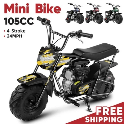 Mini moto de cross Oryxearth 105CC, adulto 4 tiempos gasolina todo terreno Trail, carrera Foto 1 de 2