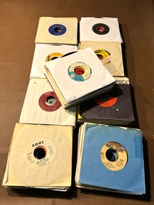 7" RECORD LOT - 184 - 45 RPM VINYL RECORDS - MIXED GENRES - Imagen 1 de 11