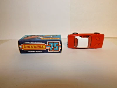 MATCHBOX S/F NO. 1-C DODGE CHALLENGER RED BODY, RARE RED INT. MIB - Image 1 of 4
