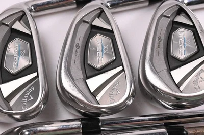 Callaway Rogue X Irons / 5-PW+AW+GW / Regular Flex XP ST15 95 R300 Shafts - Image 1 of 4