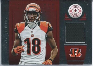 2013 vollständig zertifizierte ROTE MATERIALIEN AJ GRÜN Georgia Bulldogs Bengals SP #/299 - Bild 1 von 2