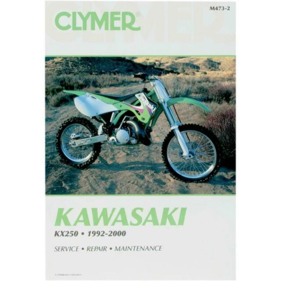 Manual de servicio y reparación Clymer Kawasaki KX250, 1992-2000 Foto 1 de 1