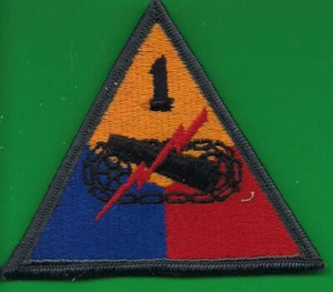 ARMY 1st ARMOR DIVISION PATCH - Photo 1/1