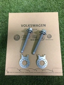New Genuine VW Subframe Spacer Washers & Bolt Set Golf Mk5 Mk6 Passat Jetta EOS - Picture 1 of 3