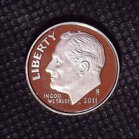 2011 S Roosevelt Dime 10c Cameo Proof Clad GEM Unciruclated Cover