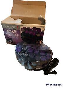 REMINGTON IONIC PROTECTIVE 20 VELVET HOT ROLLERS & CLIPS