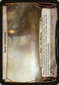 Norn's Dominion mtg Planechase Anthologie übergroßes Flugzeug - Bild 1 von 1
