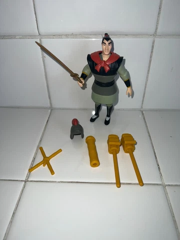 MATTEL DISNEY'S MULAN - CAPTAIN LI SHANG 4.5" 67934 WITH ACCESSORIES Cover