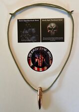 50 Cal Sniper HOG TOOTH  Paracord ...Necklace ...+ 1 Decal     ...Desert Tan