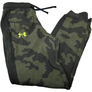 Under Armour Fury Sweatpants Boys Medium Camo Green - Picture 1 of 3