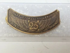 2008 HOG Harley-Davidson Owners Group Rocker Pin NEU NIP NOS 25 Jahre - Bild 1 von 2