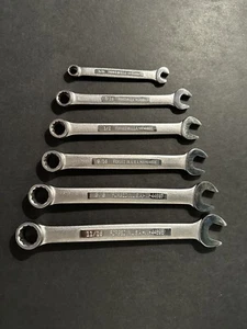 Craftsman Combination Wrench Set 6 piece VV- Series Tool Vintage USA Very Clean! - Picture 1 of 15