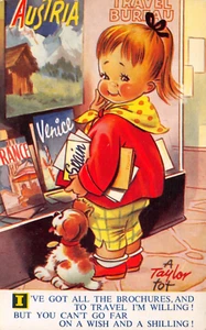 POSTAL CÓMICA BAMFORTH TAYLOR TOTS NIÑOS NO K240 SIN USAR BUEN PLUS - Imagen 1 de 2