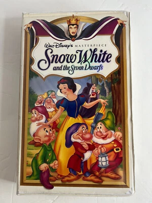 Disney's Snow White & the Seven Dwarfs MASTERPIECE Rare VHS FAST HANDLING  - Image 1 of 4