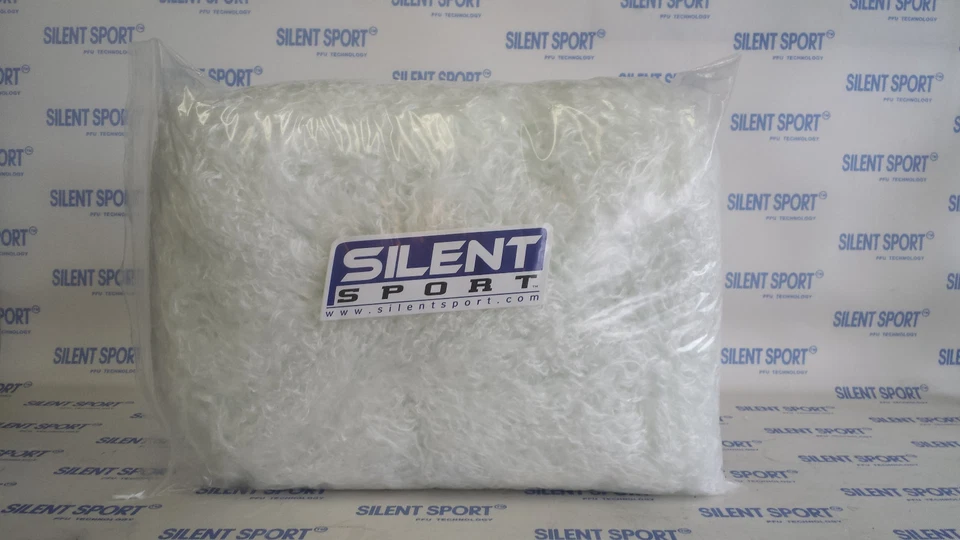 Original Silent Sport ™ Auspuff-/ Dämm-/ Stopf- Wolle 500g Schalldämm Material  - Bild 1 von 3