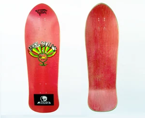 Vintage 80er Skull Skates OG NOS Richi Styles Modell Skateboard Deck Farbe rot - Bild 1 von 6