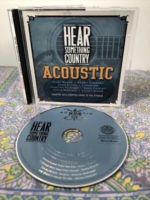 Hear Something Country Acoustic by Various (CD, 2009, Sony Music) - Imagem 1 de 3