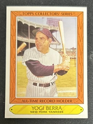 1985 Topps Collectors’ Series All-Time Record Holder Yogi Berra Baseball Card #4 - Image 1 of 2