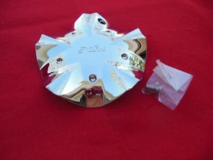 Milanni Custom Wheel Center Cap Chrome 5103290F-1 NEW WITH BOLT - Picture 1 of 3