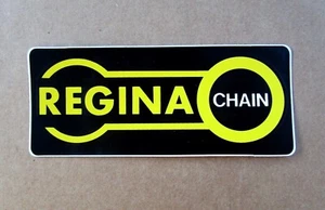 ADESIVO/STICKER/AUFKLEBER "REGINA - CHAIN" - (Catene Moto) - Anni '80 - Vintage - Foto 1 di 1