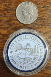City of Huntsville, Alabama - Mayor Tommy Battle - Challenge Coin - Picture 1 of 2