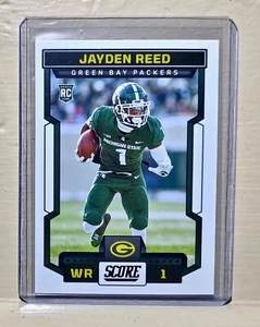 Jayden Reed 2023 Panini NFL #363 Score Rookie Football Card Green Bay Packers - Picture 1 of 2